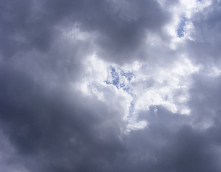 Sky, Clouds, Nature, blue, chumury, from the bottom of the, cloud - sky, cloudscape, weather, backgrounds