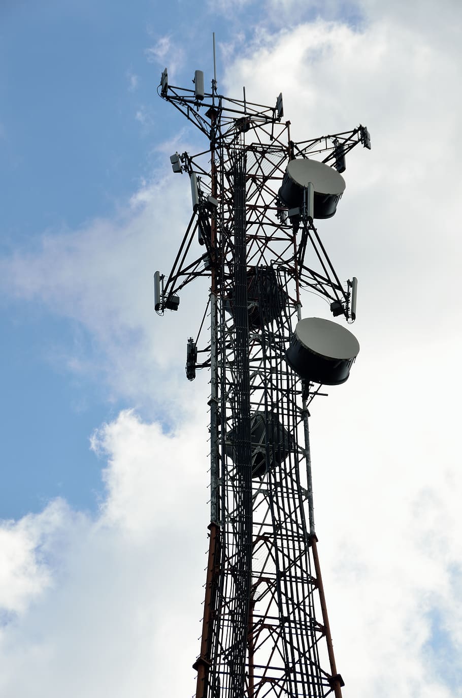 microwave tower, communication, tower, microwave, radio, antenna, mobile, telecommunication, technology, broadcasting