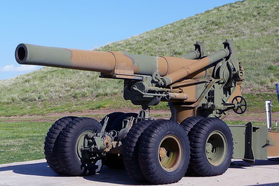 Cannon, War Equipment, Technic, Deadly, machine, weapon, gun, military, war, army
