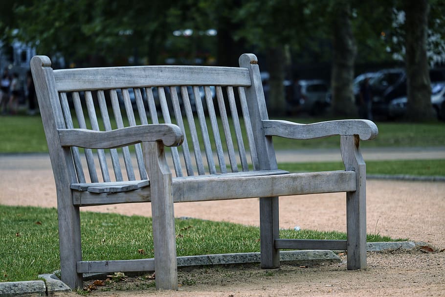 bench, garden, seat, park, relax, garden bench, london, greenwich, chair, empty