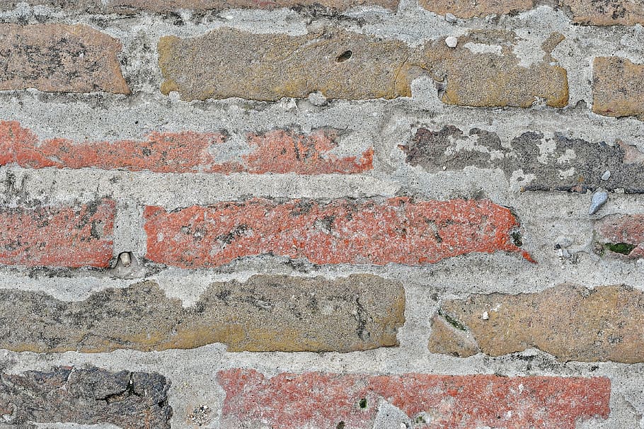 wall, bricks, building, plaster, texture, sassi, wall - building feature, brick, built structure, brick wall