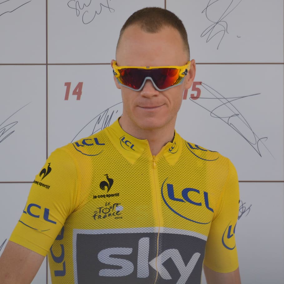 chris froome, champion, yellow jersey, celebrity, cyclist, professional road bicycle racer, man, people, winner, glasses