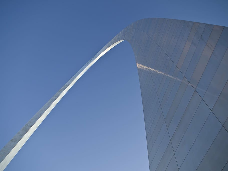Gateway Arch, Saint Louis, Gateway to the West, símbolo, arquitectura, memorial, Jefferson, Mississippi, América, Eero Saarinen