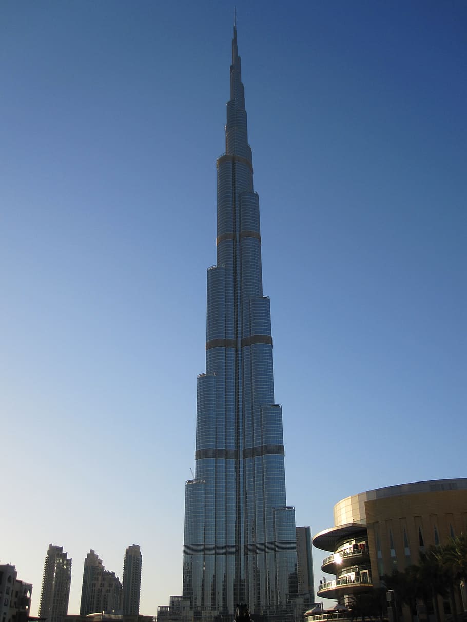 Burj Khalifa, Dubai, Building, Tower, skyscraper, high, world record, u a e, burj dubai, dubai city