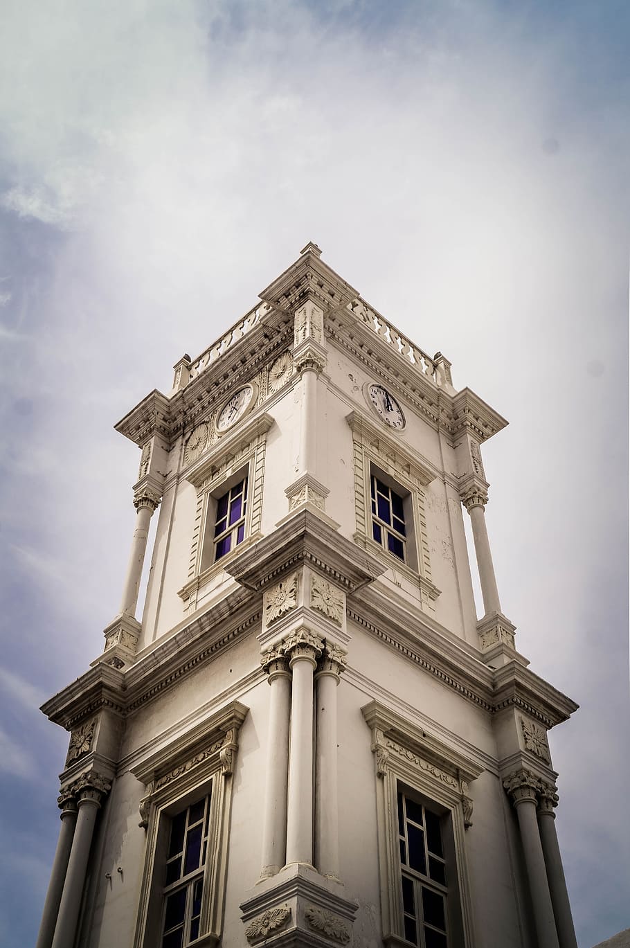 Architecture Building Low Angle Shot Perspective Sky Low