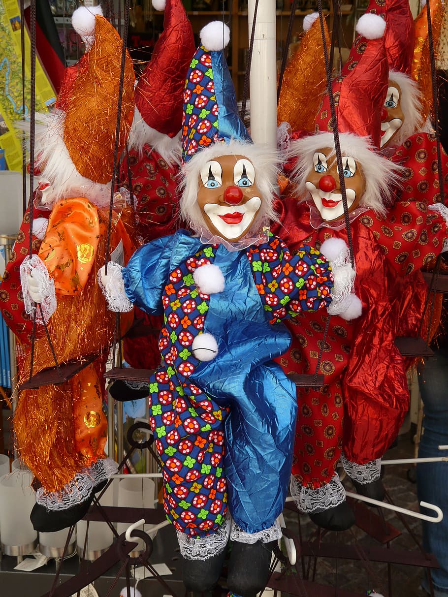 фото кукол клоунов