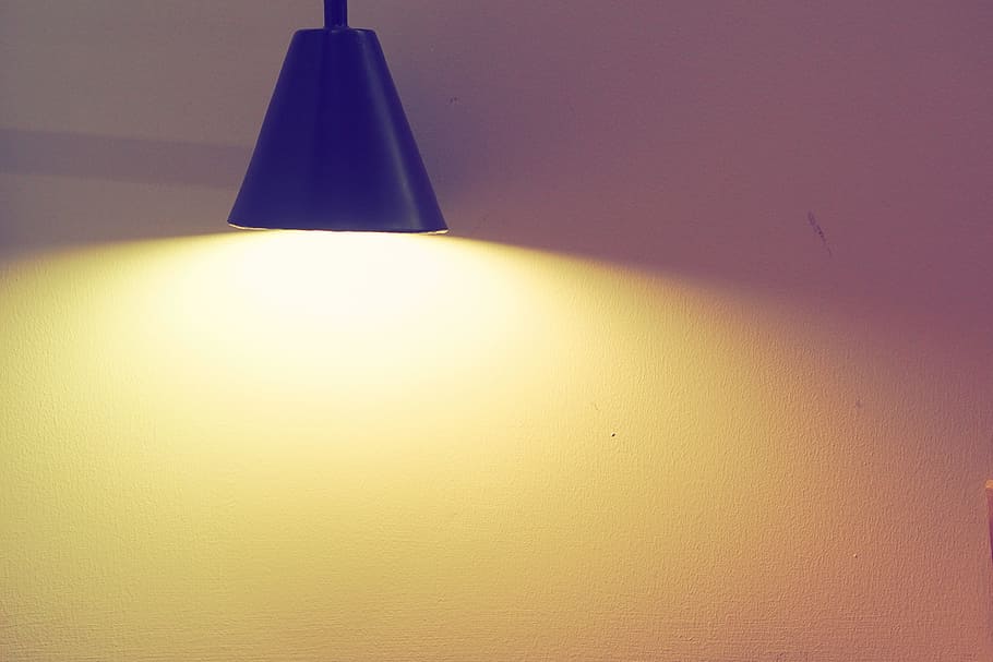 black, downlight lamp, brown, surface, downlight, lamp, lighting, the brightness, fall home property, lighting fixtures