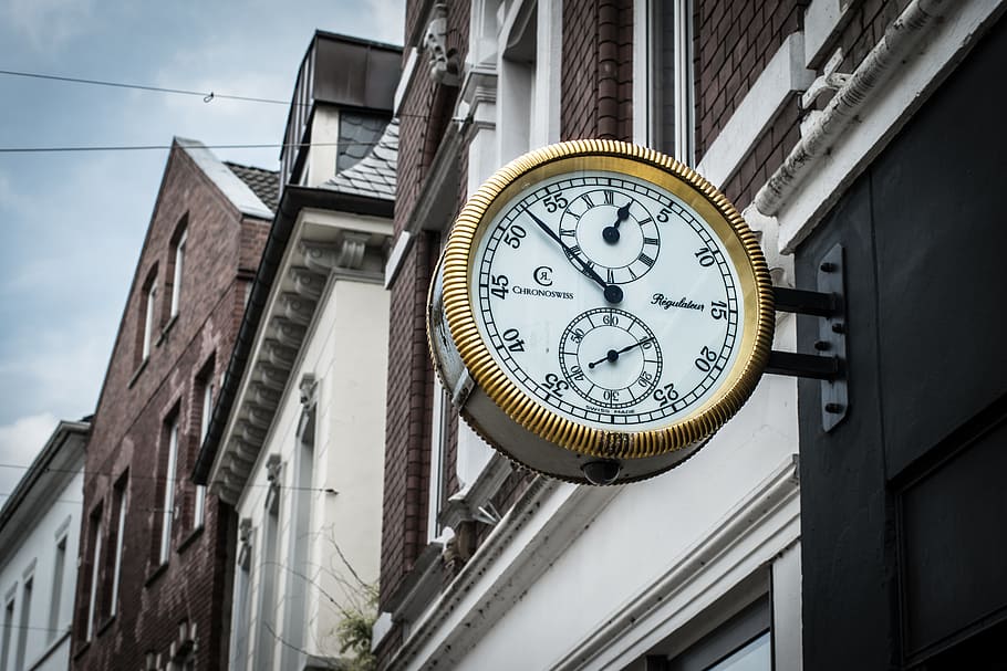 Waktu, Jam Wajah, jam, waktu menunjukkan, panggil, kronograf, penunjuk, arloji, arsitektur, tua