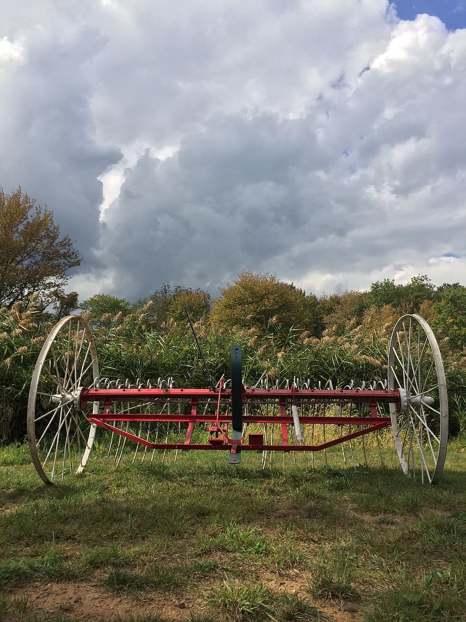 equipo agrícola vintage, 1776, guerra revolucionaria, guerra de independencia, maquinaria agrícola, nube - cielo, cielo, transporte, campo, tierra