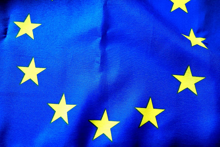 europe, flag, demokratie, eu, euro flag, dom, symbol, international, star shape, shape