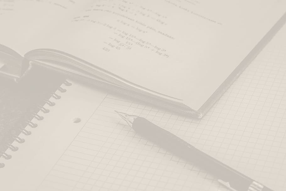 Faded, Paper, Pen, Book, Study, Note, mathematics, background, document, business