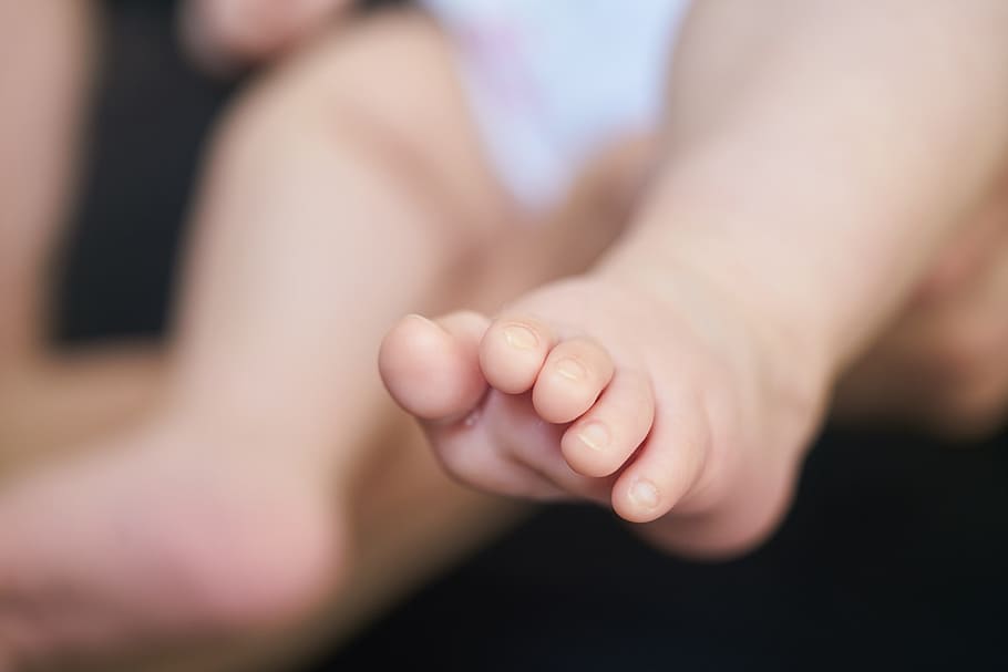 baby's foot photo, baby, child, little, foot, the innocence, babies, bamo, children, people