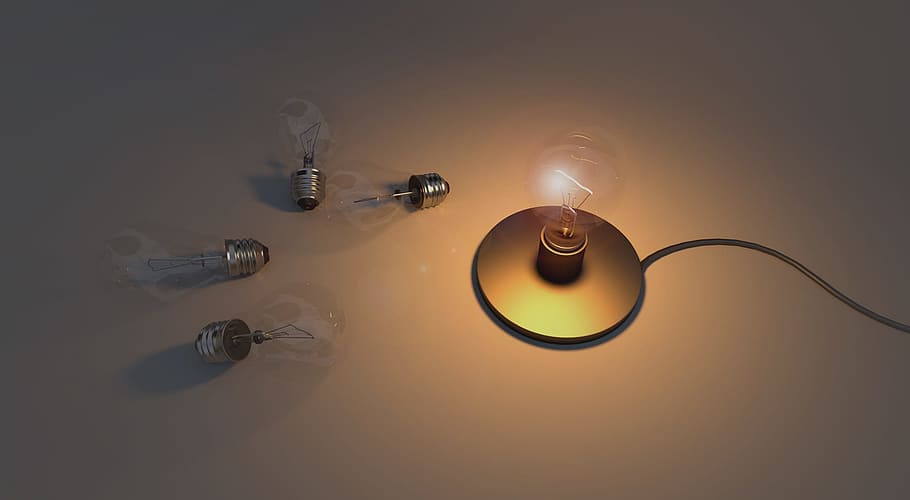light bulbs, lamp, pear, lighting, light, light bulb, bulbs, energy, glass, thread