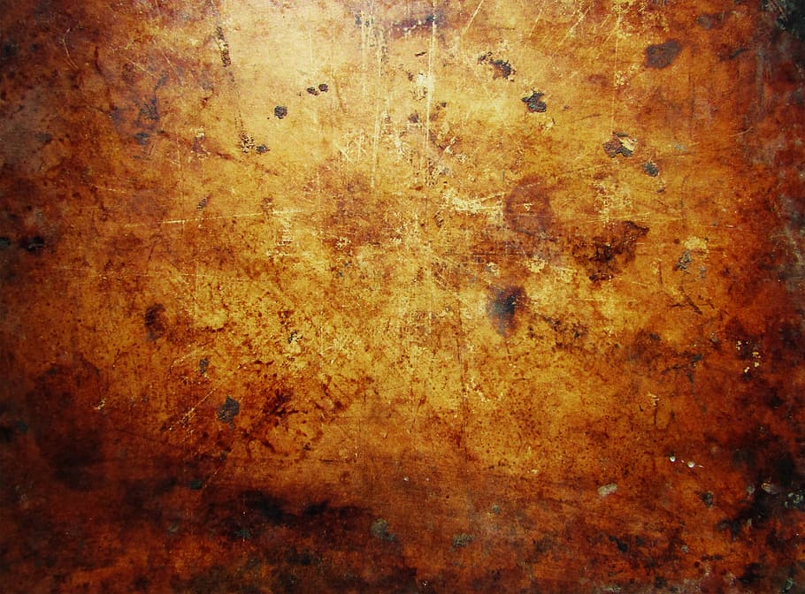 marrón, negro, superficie, desgastado, antiguo, textura, desgaste, zinc, imagen de fondo, pared