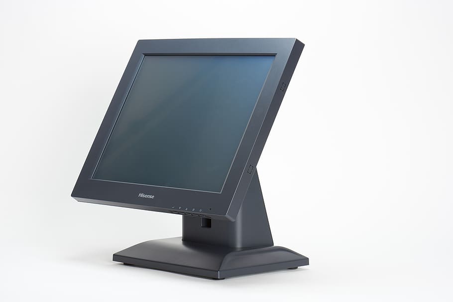 pos, touch monitor, hisense, md15v, computer, technology, computer Monitor, liquid-Crystal Display, isolated, single Object