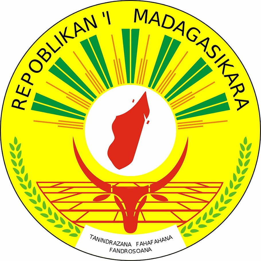 Meterai Madagaskar, madagaskar, domain publik, meterai, simbol, ilustrasi, vektor, tanda, lencana, desain