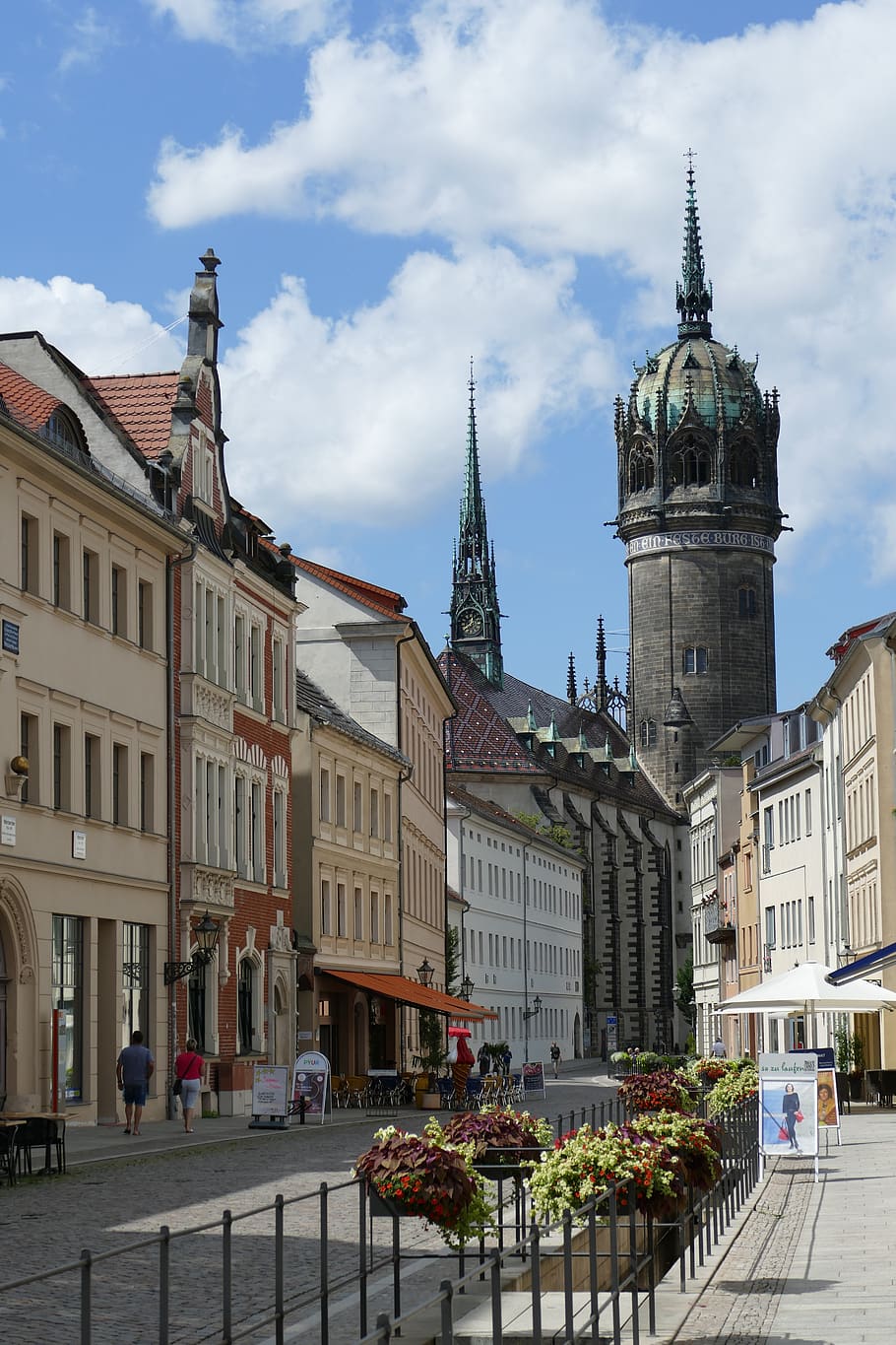 Wittenberg, Monumen, Saxony-anhalt, historis, lutherstadt, pusat bersejarah, reformasi, Protestan, luther, gereja kastil