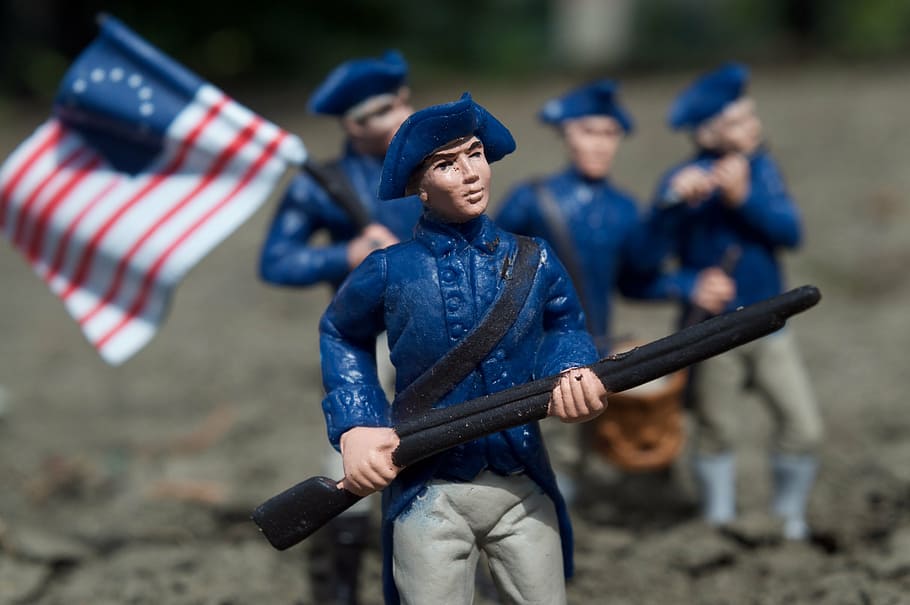 soldier figurines, union army, united states, america, history, civil war, military, flag, us, war