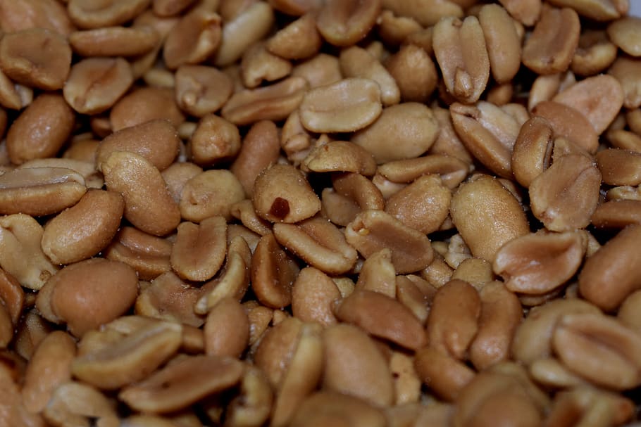 peanuts, nuts, snack, food, salted peanuts, salty, healthy, raw, food and drink, full frame