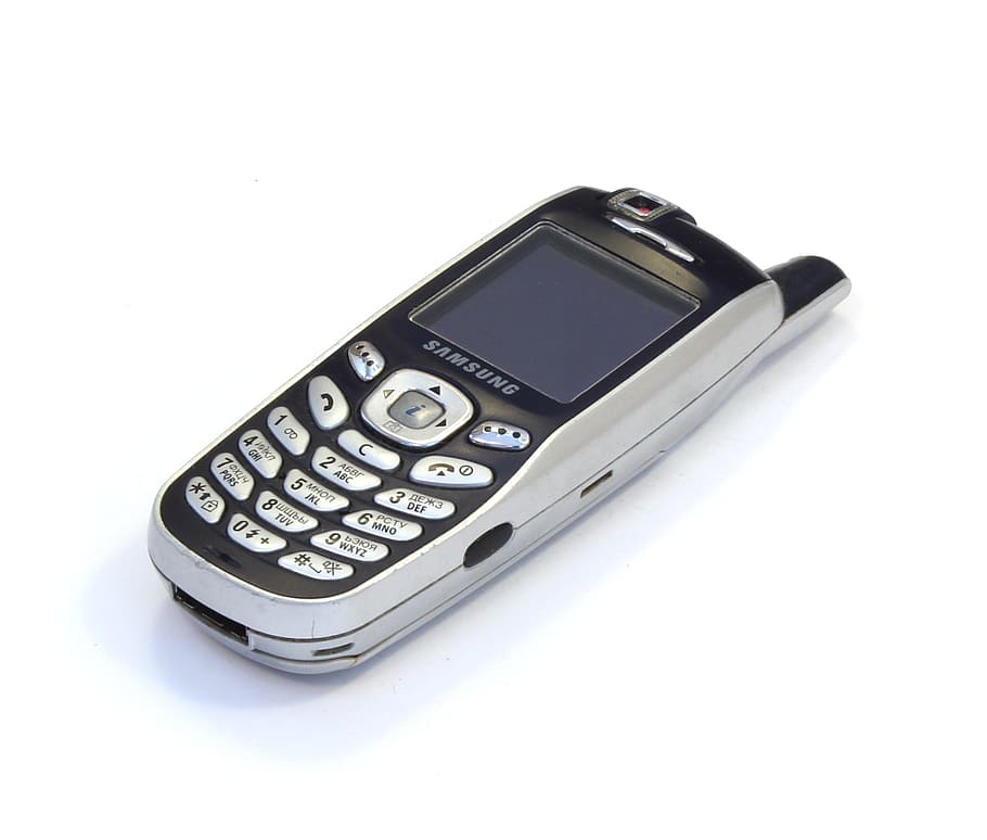 gray, black, samsung candybar phone, white, background, Samsung, 600, Cell, Cell Phone, Mobile, samsung x 600