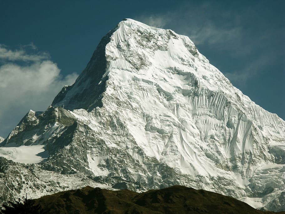 mt., everest, himalayas, annapurna, mountain, mountains, snow, nepal, trekking, hiking