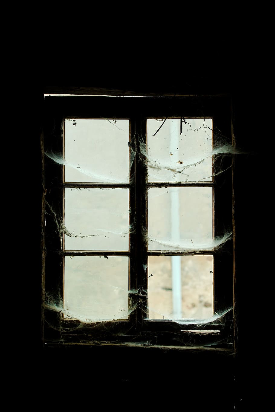 window, leave, architecture, within, dirty, home, glass, darkness, empty, old