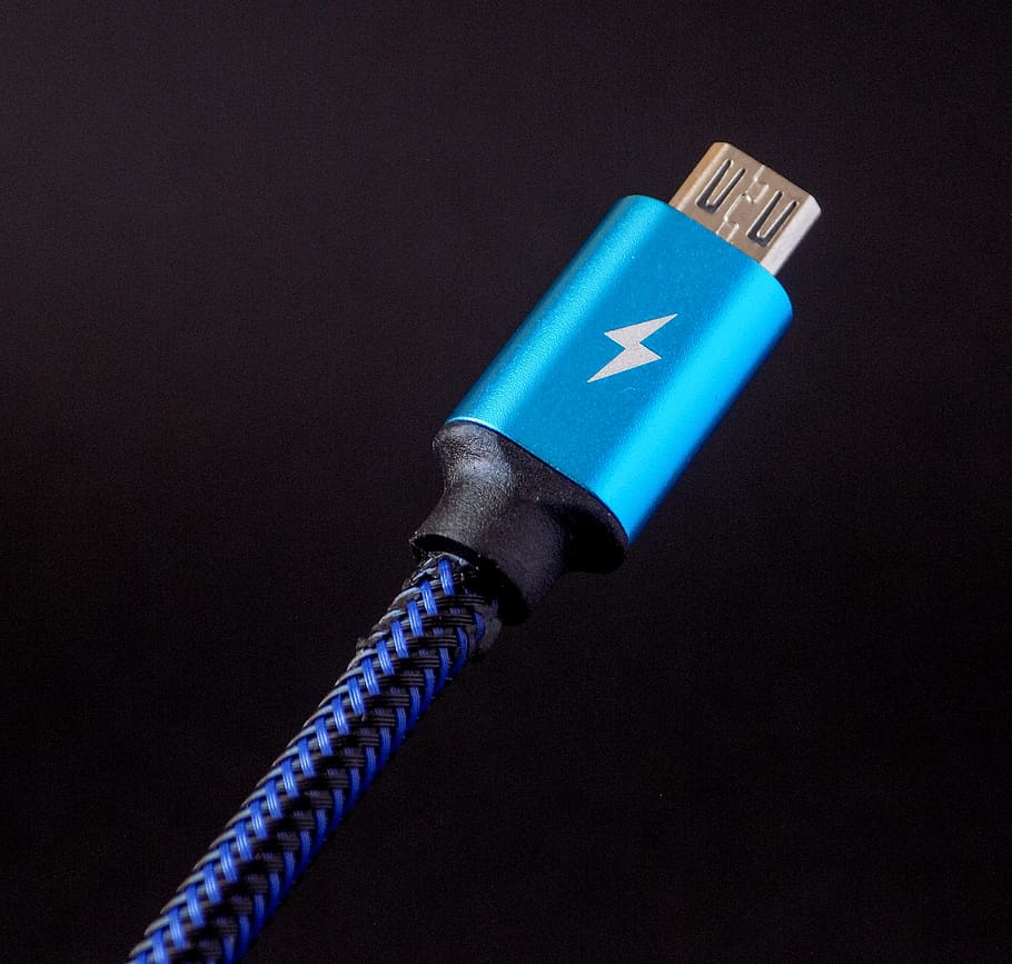 cable, the cord, technology, plugin, electric, connection, usb, micro usb, loading, data