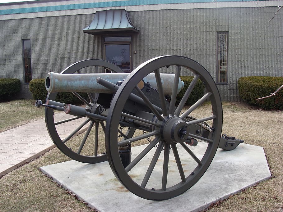 Cannon, Weapon, Wheel, Military, gun, artillery, metal, defense, warfare, historical