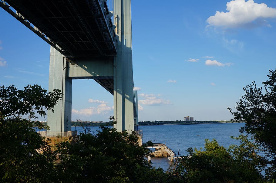 Puente, Nueva York, Verrazano, Metropolitano, Staten Island, Brooklyn, metrópoli, suspensión, hito, puente - Estructura artificial