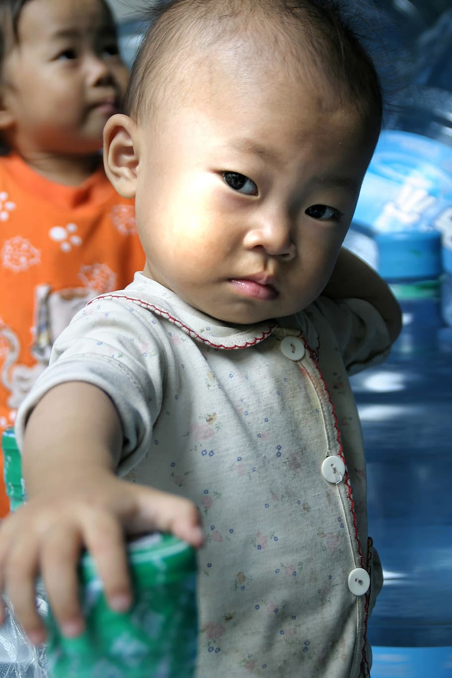 Anak-anak, Cina, Asia, bayi, hanya bayi, imut, balita, tidak bersalah, masa kanak-kanak, anak
