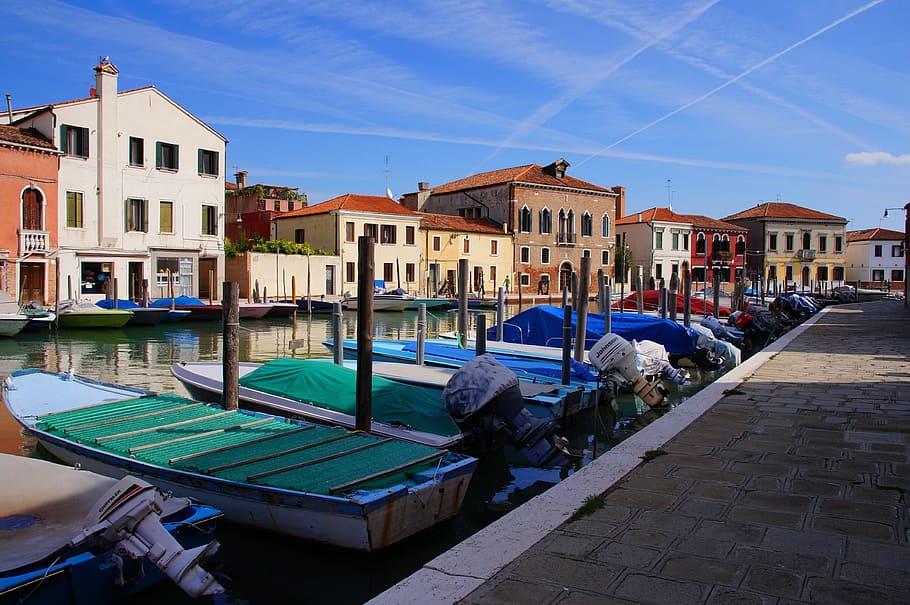 Italy, Veneto, Venice, Murano, Holiday, architecture, day, building exterior, water, outdoors