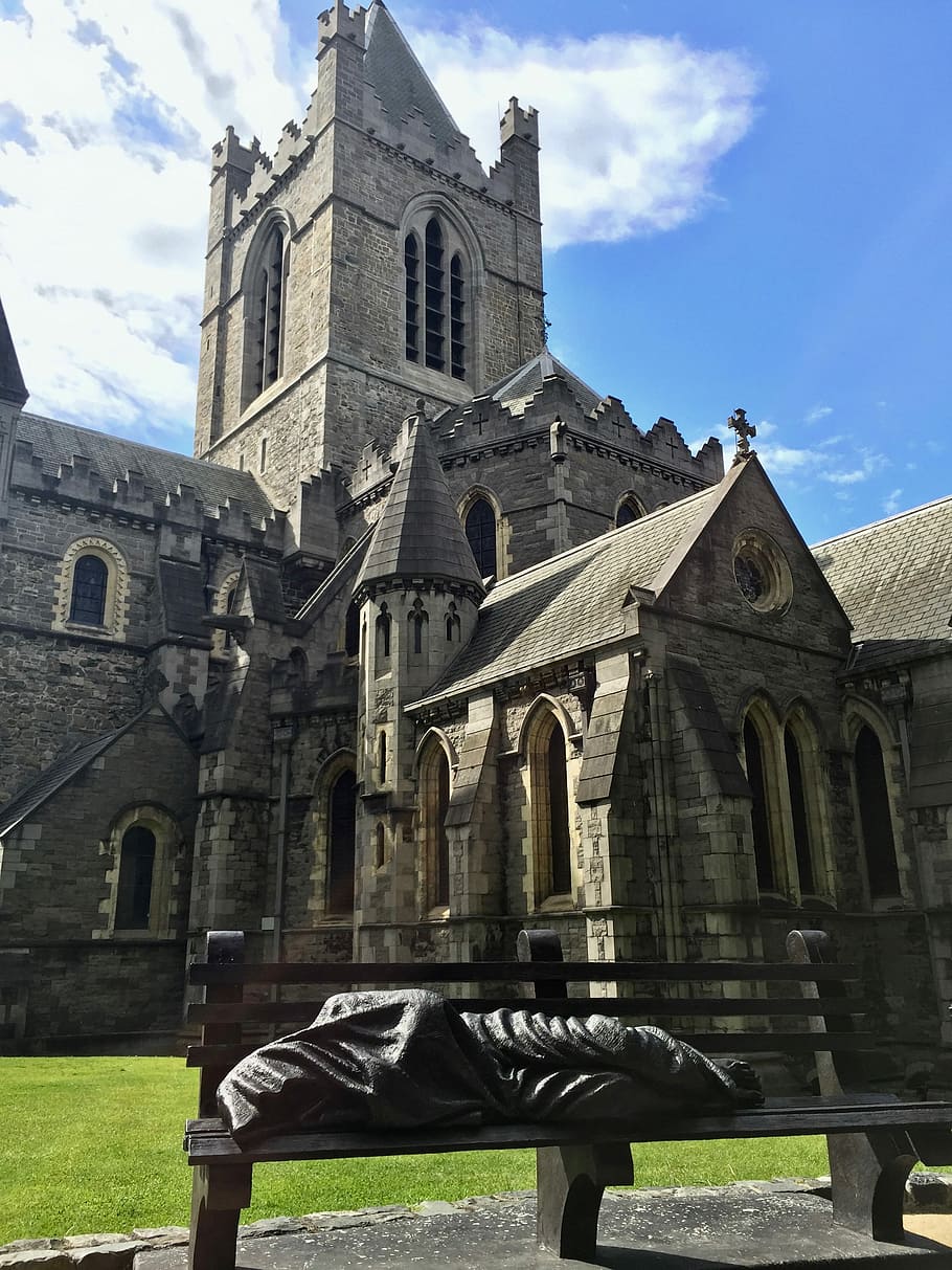 Christ, Church, Cathedral, Dublin, christ, church, cathedral, dublin, ireland, trip, architecture, building exterior, built structure