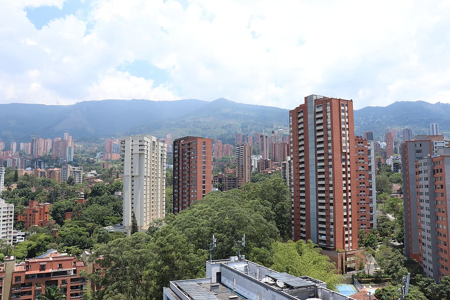 medellin, cityscape, city, colombia, urban, architecture, medellín, building, buildings, scenic