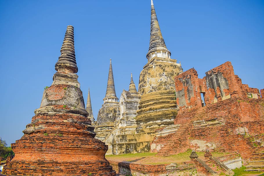 parque histórico de ayutthaya, ciudad vieja, antigua siam, ayutthaya, religión, destinos de viaje, arquitectura, estructura construida, lugar de culto, historia