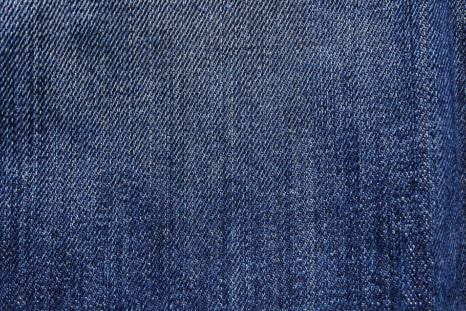 superficial, enfoque de fotografía, azul, mezclilla, mezclilla azul, fondo, algodón, jeans, tienda, telas