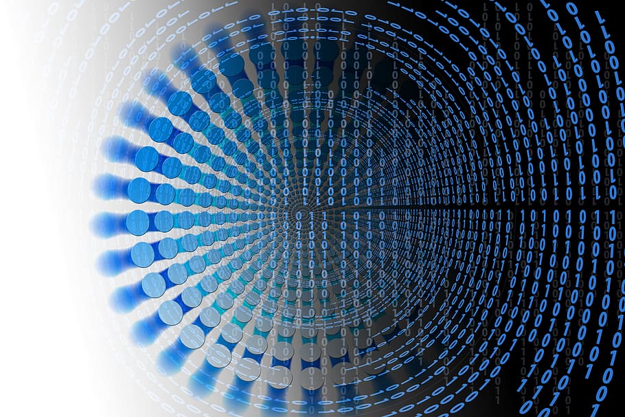 blue, number, optical, illustion, data, computer, internet, online, www, null