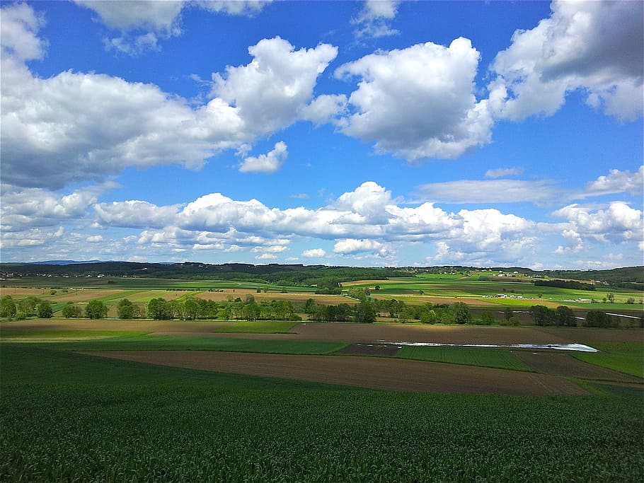 Chan Lish Village, Burgenland, Austria, nube - cielo, cielo, medio ambiente, paisaje, escena tranquila, tranquilidad, belleza en la naturaleza