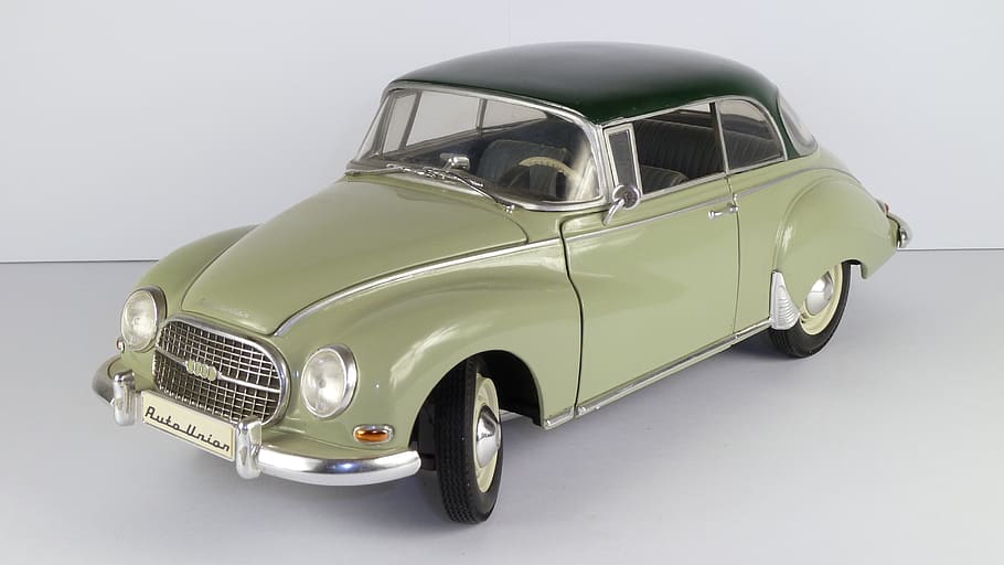 auto union, 1000s, coupé, 1958, 1000 s, coupe, 1x18, model car, revell, car