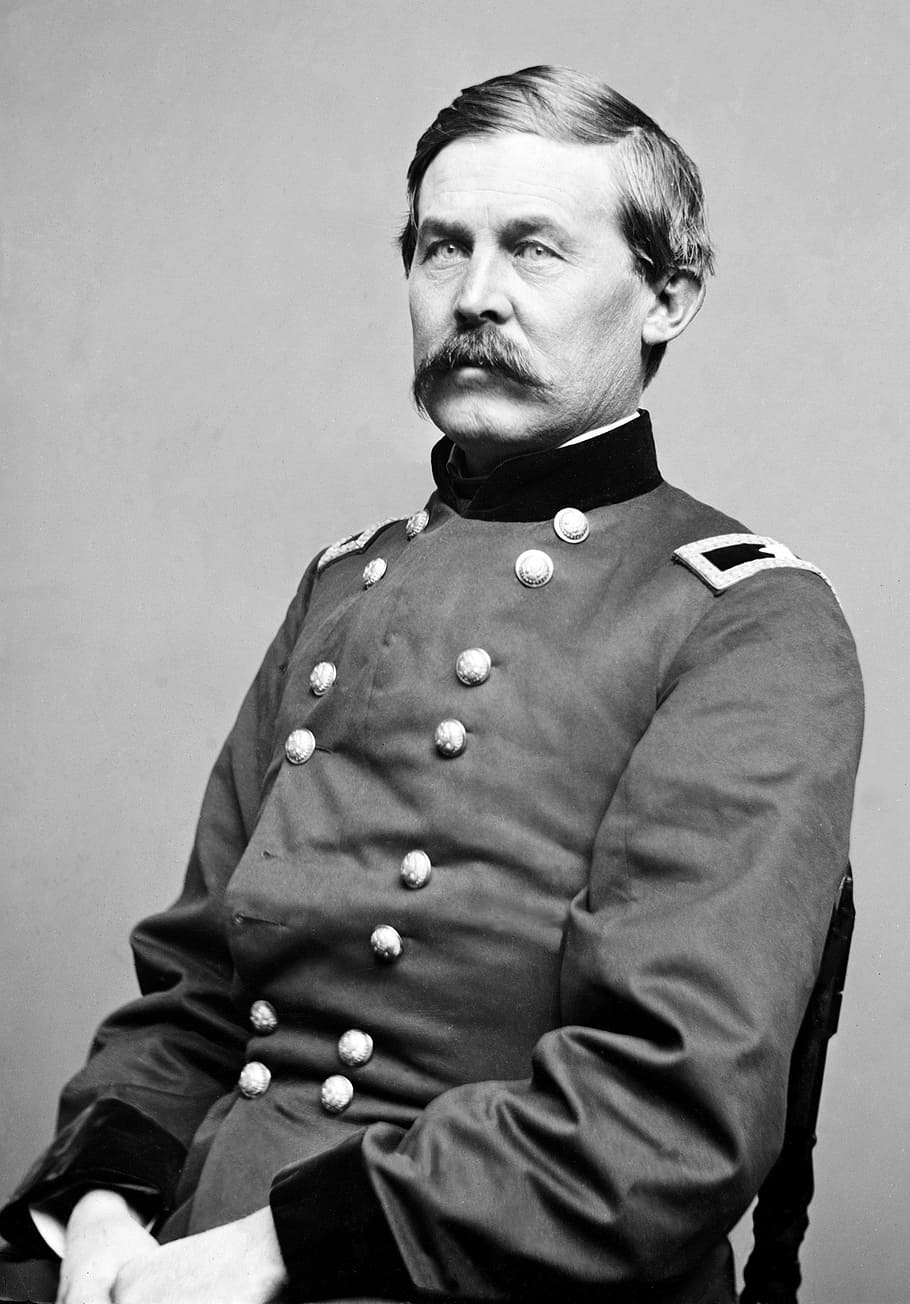 john buford jr, civil war, gettysburg, first shots, held high ground, chose battlefield, union cavalry officer, west point, major general, hero