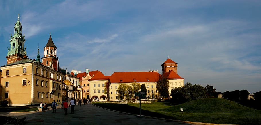 kraków, poland, wawel, architecture, monument, sky, castle, the dome, malopolska, built structure
