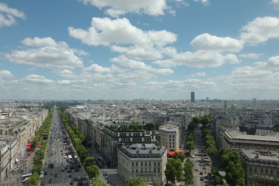 Paris, France, City, Architecture, paris, france, cityscape, urban, panorama, paris - France, eiffel Tower