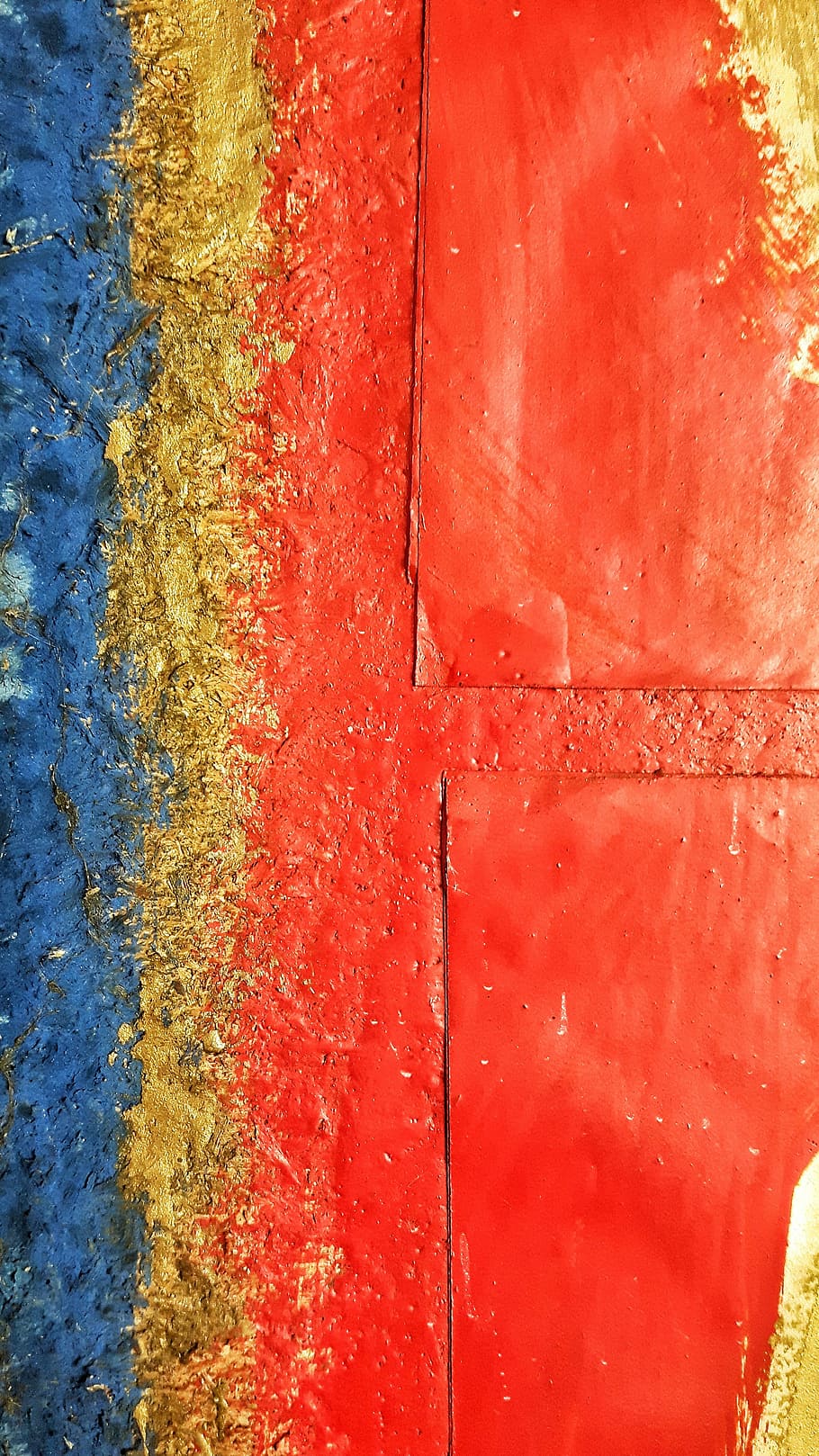 Painting, Color, Texture, Paint, the framework, drawing, red, day, outdoors, full frame