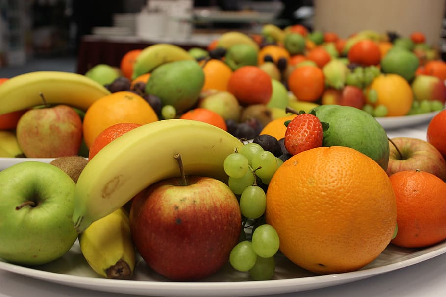 variety, fruits, platter, fruit, a bowl, entertainment, catering, healthy food, healthy eating, food