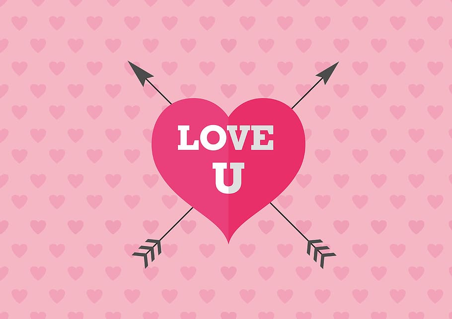 pink, background, text overlay, love, heart, valentine's day, romance, luck, red, map