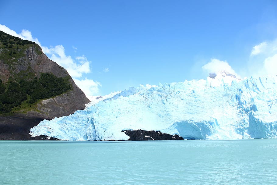iceberg, naturaleza, argentina, hielo, agua, pintorescos - naturaleza, mar, cielo, medio ambiente, azul