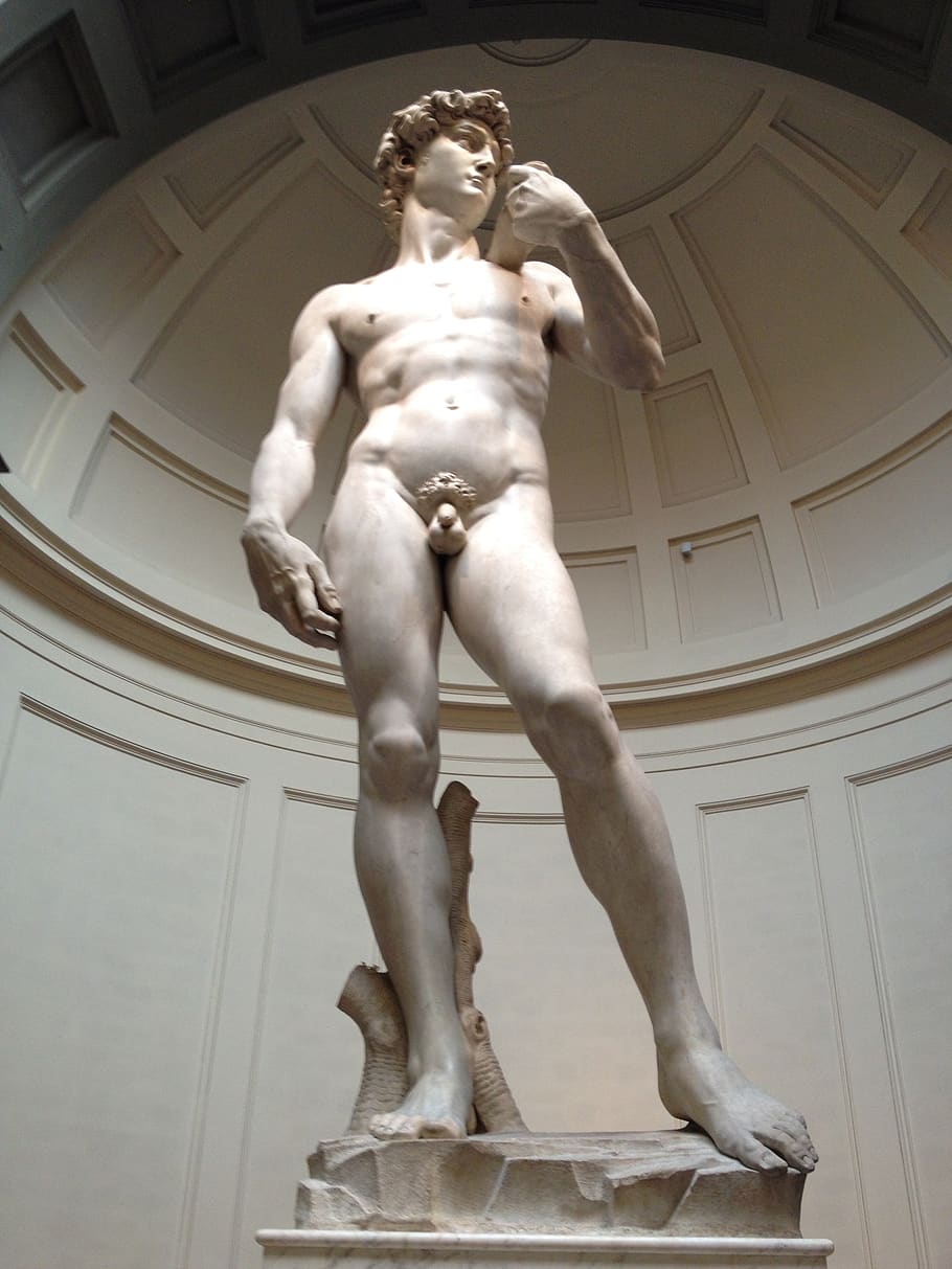 David, Florencia, Toscana, Miguel Ángel, escultura, representación humana, arte y artesanía, representación, estatua, imagen masculina