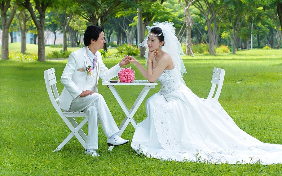 웨딩 사진 베트남, 아름다운 결혼식, 웨딩 사진, 아름다움, 베트남, 사진 그림, 혼례, 여자들, 행사, 신혼 부부