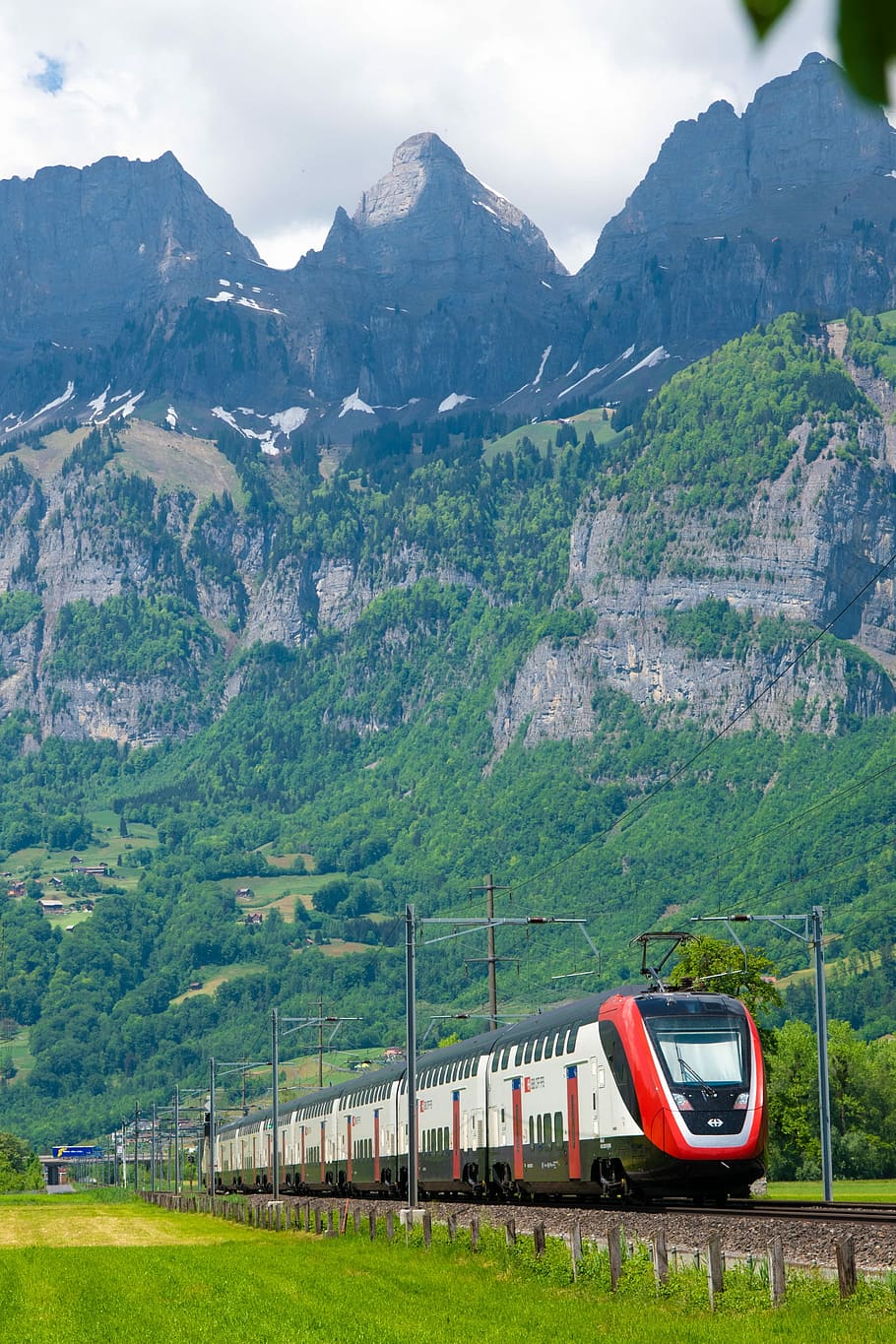 旅客列車, sbb, 列車, スイス連邦鉄道, 機関車, 鉄道, 都市間, ボンバルディア, doppelstockzug, db