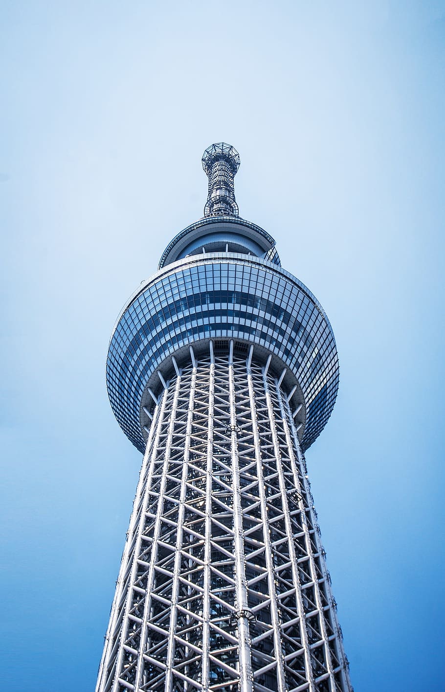 building, structure, architecture, tower, skytree, tokyo, japan, built structure, building exterior, low angle view