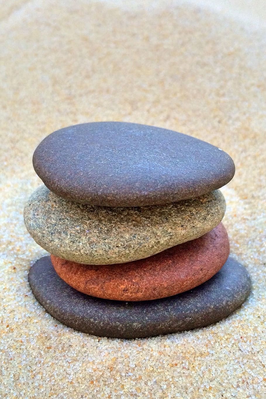 stacking stones, balance, relax, stone, stack, relaxation, pebble, stone - Object, zen-like, nature